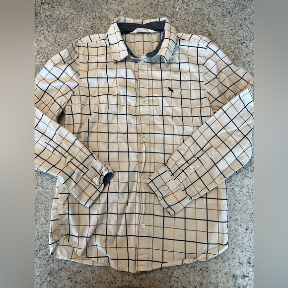 Boys H&M Button Down Shirt Size 10 - Picture 1 of 8